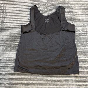 Secret Solutions Sleek Black Women's Shapewear Tank Top 4X